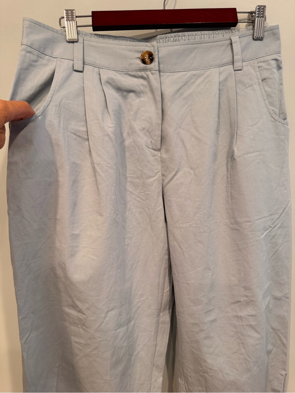 NWT Halara Mid Rise Casual Cotton Joggers with Pockets L - Picture 3 of 6